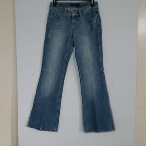 Stylish Blue Flare Women's Jeans